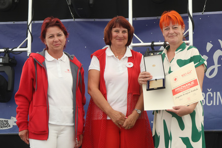 Podelitev priznanj in plaket ob 160-letnici Rdečega križa  18 Foto Ljubo Vukelič